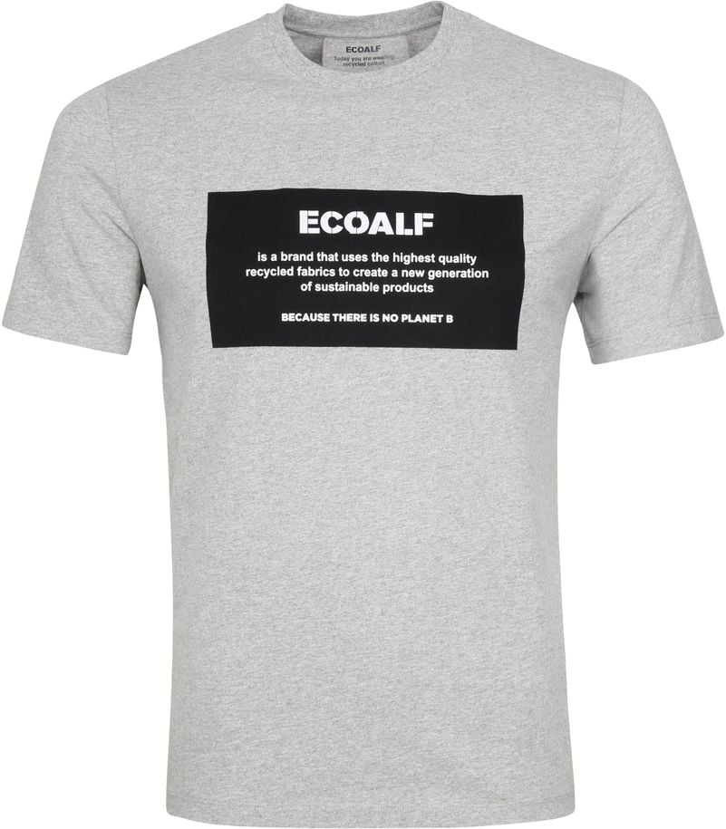 Ecoalf Natal T-Shirt Label Hellgrau - Größe XXL von Ecoalf