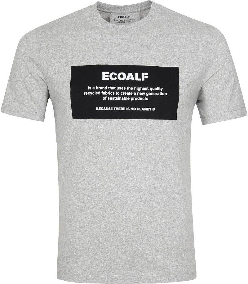 Ecoalf Natal T-Shirt Label Hellgrau - Größe XXL von Ecoalf