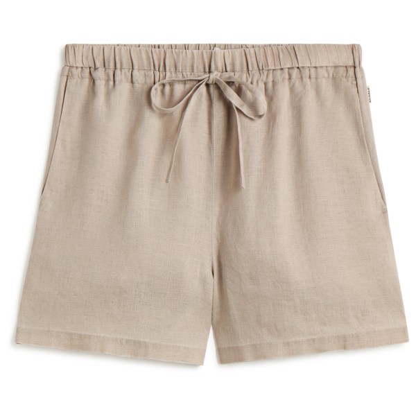 Ecoalf - Women's Yeraalf Linen Shorts - Shorts Gr M beige von Ecoalf