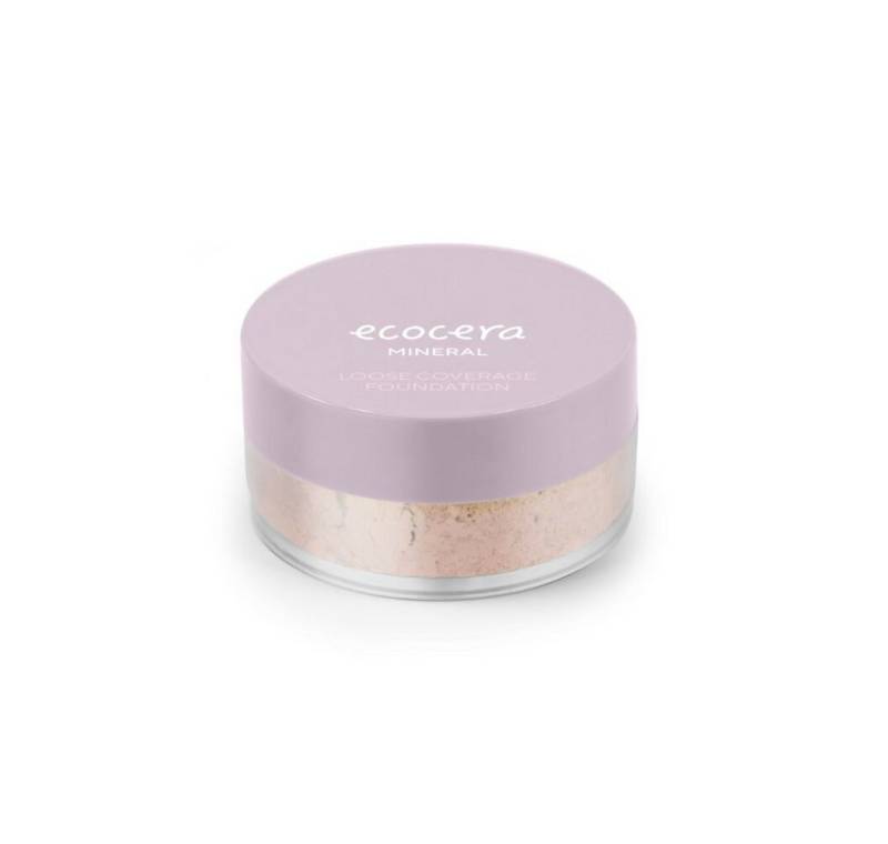 Ecocera Foundation Powder Covering Mineral Foundation C4 GLASGOW (kühler Farbton) von Ecocera