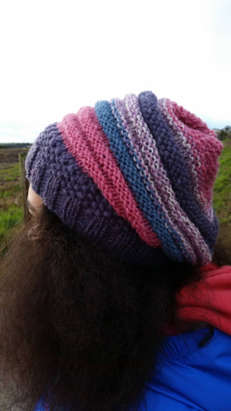 Mütze/Slouchy Klobige Multicolor Mütze/Slouchy Klobige Multicolor von Ecolaine