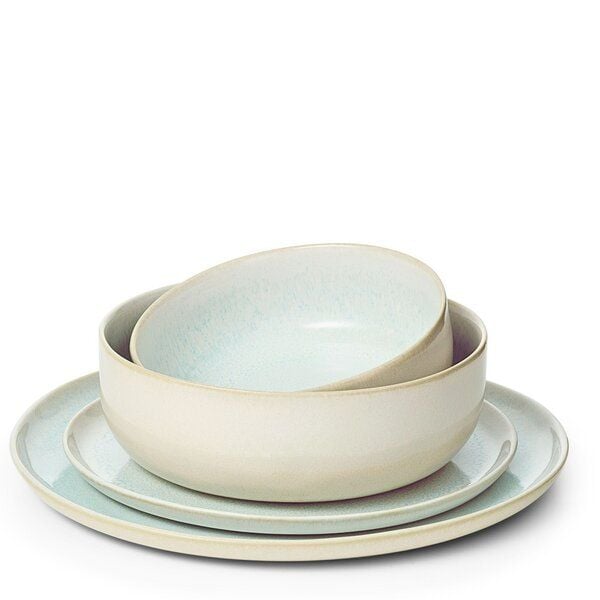 Econovo Geschirrset Keramik Handgemacht 4-tlg. von Econovo