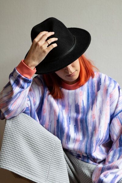 Ecostories Oversized Sweatshirt Seereflexion von Ecostories