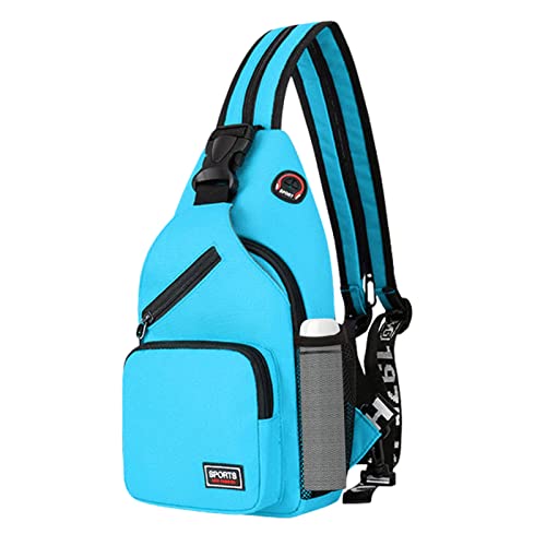 Ecoticfate Kreuz Brusttasche - Umhängetasche für unterwegs - Crossbody Rucksack Crossbody Sling Rucksack Sling Bag Reise Wandern Brusttasche Daypack Mehrzweck Schulter Umhängetasche von Ecoticfate