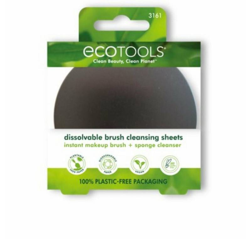 Ecotools Maskenpinsel DISSOLVABLE BRUSH cleansing sheets 30 ud von Ecotools