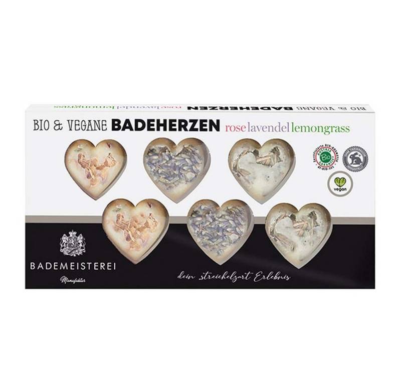 Ecoworld Feste Duschseife Badeherzen - 6 Stück Set Ecoworld Feste Duschseife Badeherzen - 6 Stück Set von Ecoworld