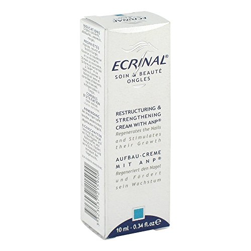 Ecrinal Nagel Aufbau-Creme mit ANP, rüchige, splitternde, anämische und abgekaute Nägel, 10ml von Ecrinal