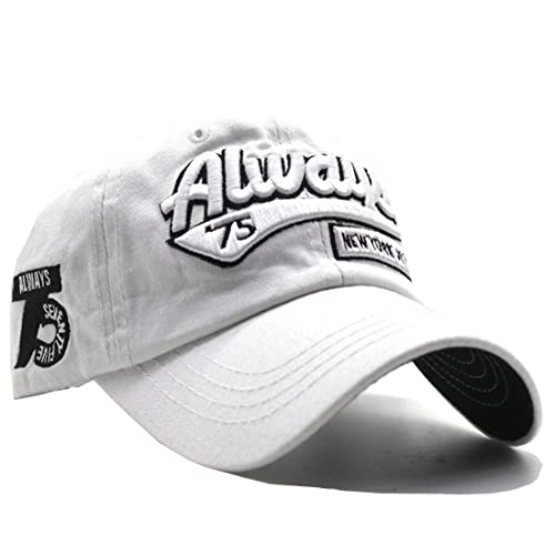 Ecroon Baseball Cap Herren Unisex Kappe Verstellbar Baseboard Athletic Baseballkappe Mütze Outdoor Baseballkappe von Ecroon