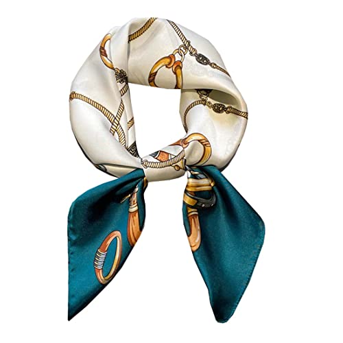 Ecroon Damen Seide Gefühl Schal Halstuch Schal Frauen Seidenschal Seidentuch Scarf von Ecroon