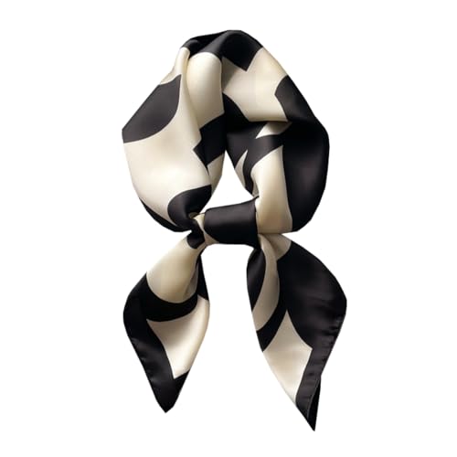 Ecroon Damen Seide Gefühl Schal Halstuch Schal Frauen Seidenschal Seidentuch Scarf von Ecroon