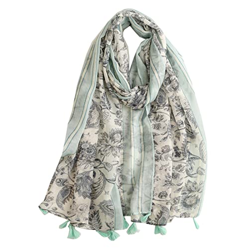 Ecroon Schal Frauen Elegant Damen Scarf Bandana Warmer Leicht Schals Tücher Stolen für den Winter Mädchen Geschenk von Ecroon