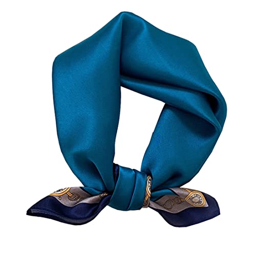 Ecroon Seide Schal Damen Halstücher Seidentuch Schals Halstuch Seidenschal Scarf Bandana Taschentuch Ansatz Handgelenk Kopftücher von Ecroon