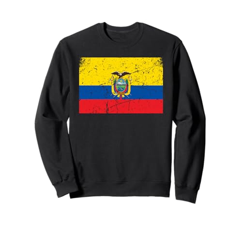 Ecuador Flagge Grafik für Männer Frauen Kinder Sweatshirt Ecuador Flagge Grafik für Männer Frauen Kinder Sweatshirt von Ecuador Flag Graphic Store