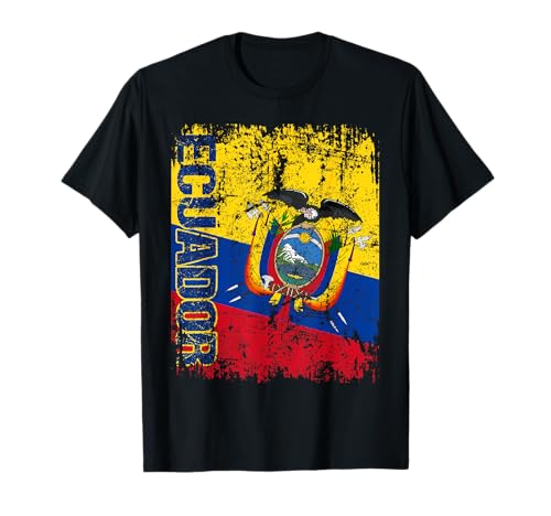 ECUADOR Flagge | Damen Herren Kinder ECUADOR T-Shirt ECUADOR Flagge | Damen Herren Kinder ECUADOR T-Shirt von Ecuador Family Shop