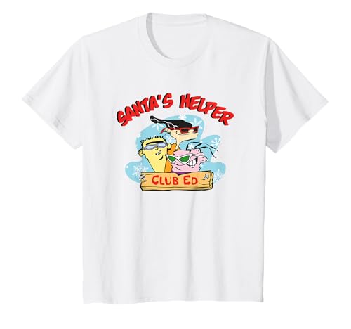 Kinder Weihnachten Ed, EDD n Eddy Santa's Helper T-Shirt von Ed Edd & Eddy