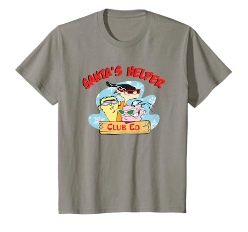 Kinder Weihnachten Ed, EDD n Eddy Santa's Helper T-Shirt von Ed Edd & Eddy