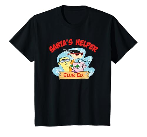 Kinder Weihnachten Ed, EDD n Eddy Santa's Helper T-Shirt von Ed Edd & Eddy