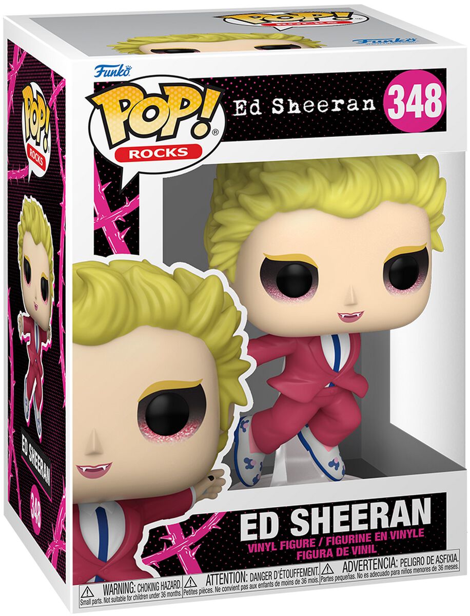 Ed Sheeran - Ed Sheeran Rocks! Vinyl Figur 348 - Funko Pop! Figur - Funko Shop Deutschland - Lizenziertes Merchandise! von Ed Sheeran