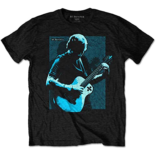 Ed Sheeran Herren Chords Slim Fit T-Shirt schwarz - Schwarz - XX-Large von Ed Sheeran