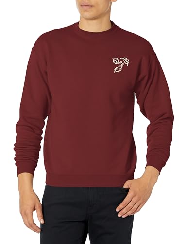 Ed Sheeran Unisex Cluster Leaves Sweatshirt, Kastanienbraun, Small von Ed Sheeran