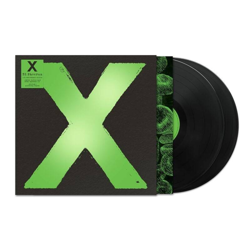 X (10th Anniversary Edition) von Ed Sheeran - 2-LP (Re-Release, Standard) von Ed Sheeran