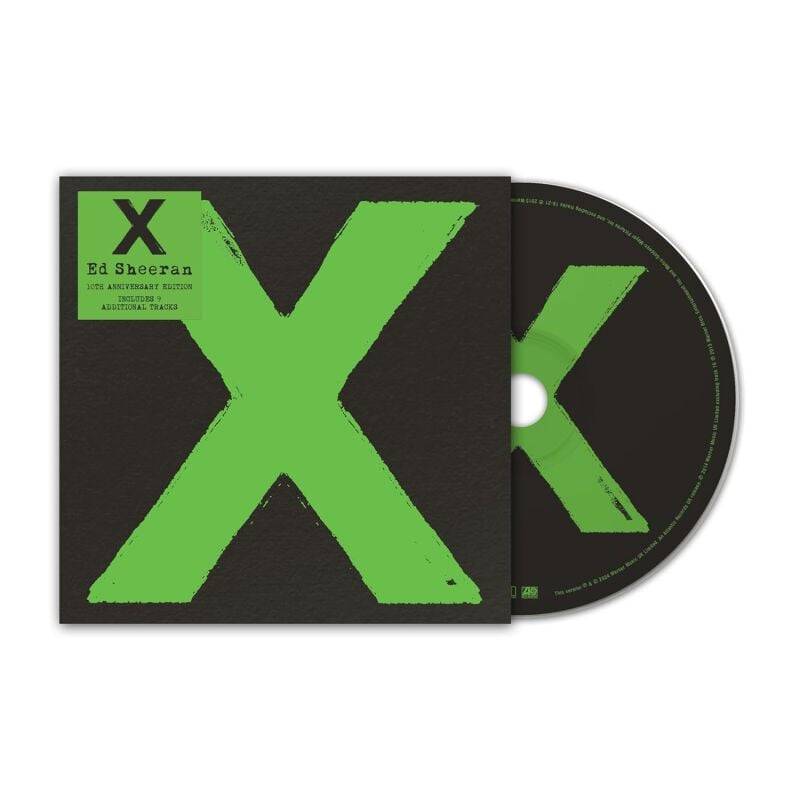 X (10th Anniversary Edition) von Ed Sheeran - CD (Digisleeve, Re-Release) von Ed Sheeran