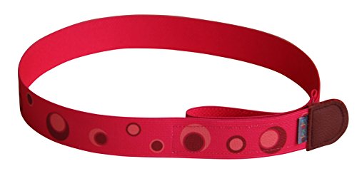 Ed&Kids Kindergürtel Ohne Schnalle Elastisch Größenverstellbar Punkte rot Größe M von Ed&Kids