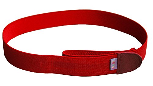 Ed&Kids Kindergürtel Ohne Schnalle Elastisch Größenverstellbar uni rot Größe S von Ed&Kids