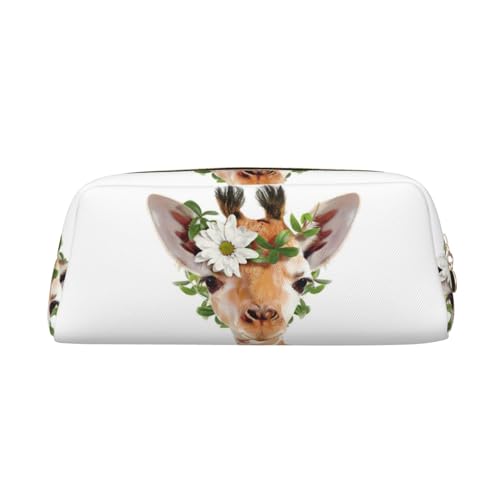 EdWal Federmäppchen mit Giraffen-Druck, großes Federmäppchen, Schreibwaren, Stiftetasche, Büro, Uni, Schule, Make-up-Tasche, gold, Einheitsgröße, Kulturbeutel EdWal Federmäppchen mit Giraffen-Druck, großes Federmäppchen, Schreibwaren, Stiftetasche, Büro, Uni, Schule, Make-up-Tasche, gold, Einheitsgröße, Kulturbeutel von EdWal