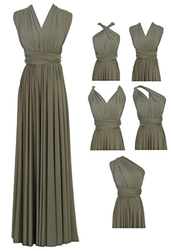 Edaydress Umwandelbares Maxikleid, vielseitig verwendbar, für Party, Hochzeit, Brautjungfer, lange Kleider, Hw11 Olivgrün, Einheitsgröße Mehr Edaydress Umwandelbares Maxikleid, vielseitig verwendbar, für Party, Hochzeit, Brautjungfer, lange Kleider, Hw11 Olivgrün, Einheitsgröße Mehr von Edaydress