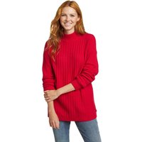 Eddie Bauer ® Alpine Route Pullover mit Rollkragen Damen Rot Gr. L von Eddie Bauer