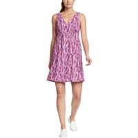 Eddie Bauer ® Aster Crossover Kleid - Bedruckt Damen Violett Gr. XL von Eddie Bauer