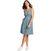 Eddie Bauer ® Aster Crossover Kleid - Uni Damen Blau Gr. XS von Eddie Bauer