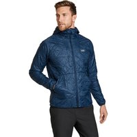 Eddie Bauer ® Astrolite Reversible Jacke mit Kapuze Herren Blau Gr. XXL von Eddie Bauer