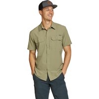 Eddie Bauer ® Atlas Exploration Hemd - Kurzarm Herren Grün Gr. S von Eddie Bauer