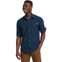 Eddie Bauer ® Atlas Exploration Hemd - Langarm Herren Blau Gr. M von Eddie Bauer