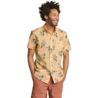 Eddie Bauer ® Baja Hemd - Kurzarm - bedruckt Herren Orange Gr. L von Eddie Bauer