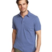 Eddie Bauer ® Baja Poloshirt Herren Blau Gr. L von Eddie Bauer