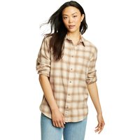 Eddie Bauer ® Ballard Flanellbluse Damen Grau Gr. M von Eddie Bauer