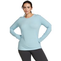 Eddie Bauer ® Tempo Light Langarmshirt mit Rundhalsausschnitt Damen Blau Gr. M von Eddie Bauer