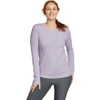 Eddie Bauer ® Tempo Light Langarmshirt mit Rundhalsausschnitt Damen Violett Gr. XL von Eddie Bauer