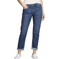 Eddie Bauer ® Elysian Boyfriend Jeans - Slim Leg Damen Blau Gr. 6 von Eddie Bauer