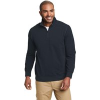 Eddie Bauer ® Camp Fleece Sweatshirt mit 1/4-Reissverschluss Herren Grau Gr. M von Eddie Bauer