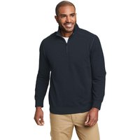 Eddie Bauer ® Camp Fleece Sweatshirt mit 1/4-Reissverschluss Herren Grau Gr. XL von Eddie Bauer