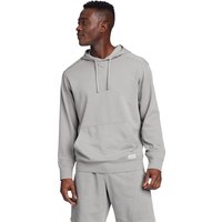 Eddie Bauer ® Camp Fleece Sweatshirt mit Kapuze - Garment Dye Herren Grau Gr. L von Eddie Bauer