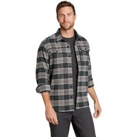 Eddie Bauer ® Chopper Flanellhemd Herren Grau Gr. L von Eddie Bauer