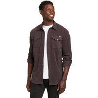 Eddie Bauer ® Chutes Eco Microfleece - Hemd Herren Violett Gr. L von Eddie Bauer