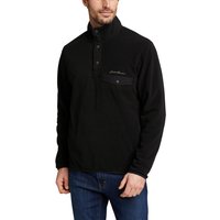 Eddie Bauer ® Chutes Fleecepullover mit Druckknopfleiste Herren Schwarz Gr. M von Eddie Bauer