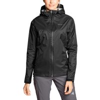 Eddie Bauer ® Cloud Cap Regenjacke Damen Schwarz Gr. XS von Eddie Bauer