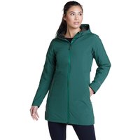 Eddie Bauer ® Cloud Cap Stretch Trenchcoat - isoliert Damen Grün Gr. S von Eddie Bauer